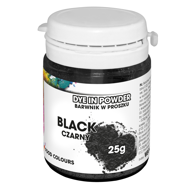 Colouring powder BLACK 25 g