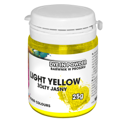 powdered food colour FC LIGHT YELLOW 25g