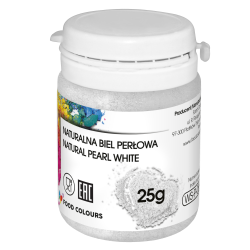Barwnik w proszku BIAŁY Biel Tytanowa 25 g Food Colours