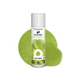 Food Colours ehető bársonyspray lime 250 ml
