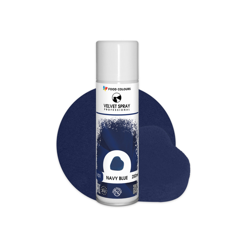 Lebensmittelfarben NAVY 250 ml Marineblaues Spray