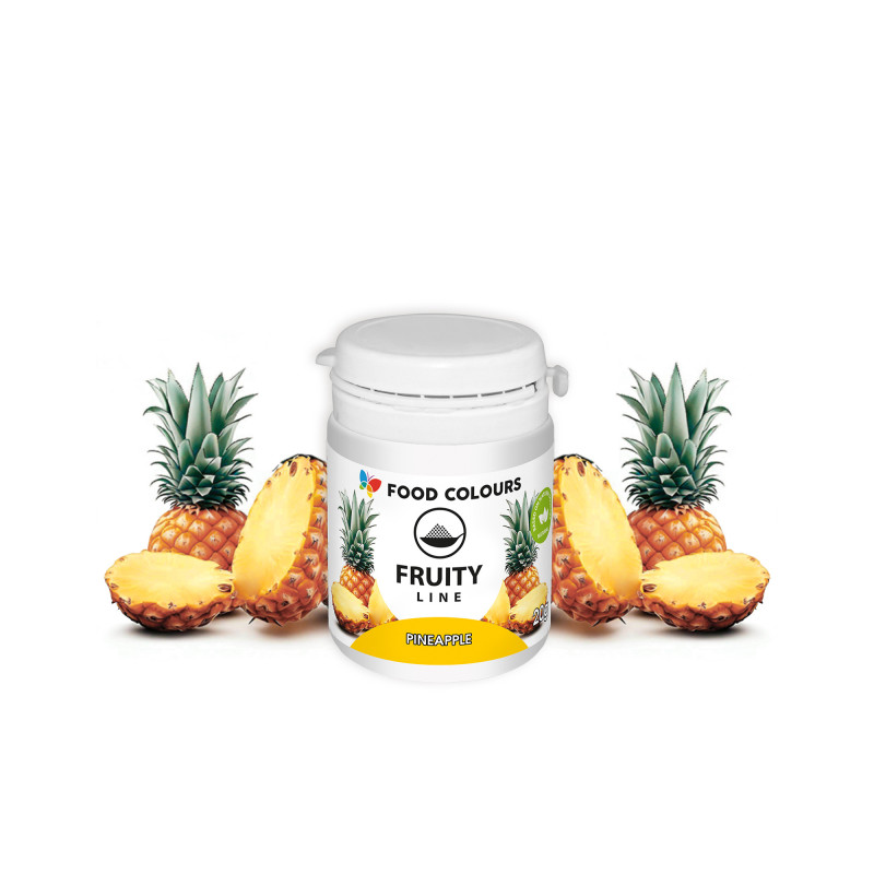 Barwnik naturalny Fruity ANANASOWY 20g