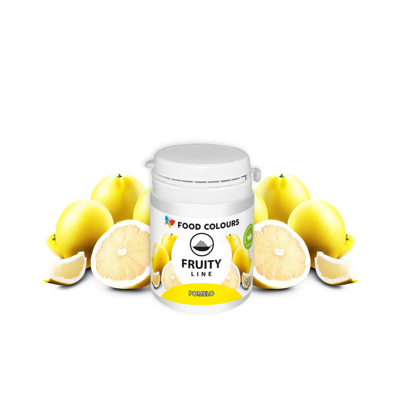 Naturalny barwnik spożywczy Fruity, pomelo, 20 g