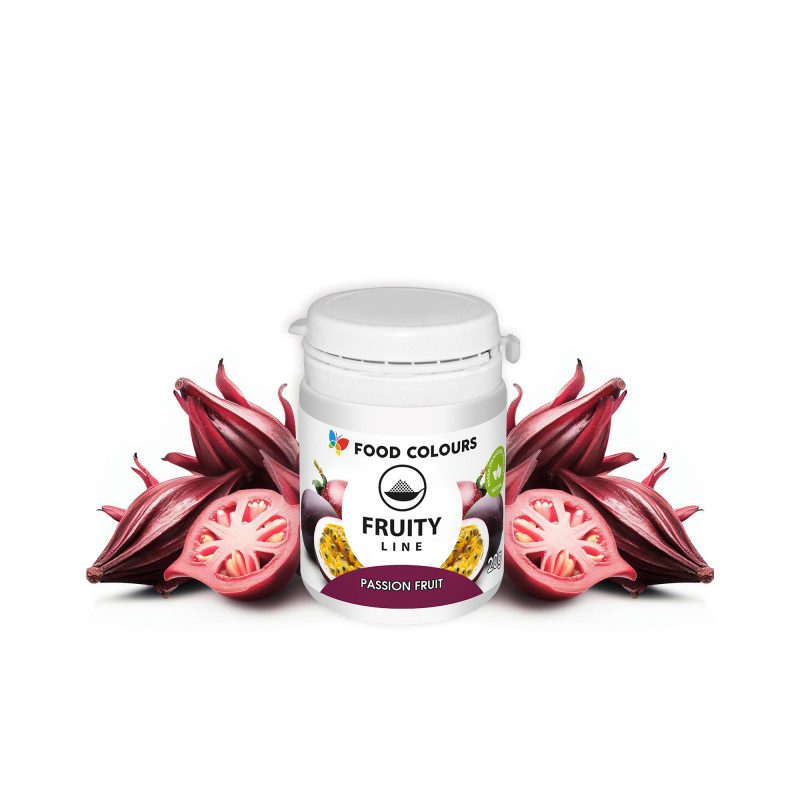 Naturalny barwnik spożywczy Fruity, hibiskus, 20 g