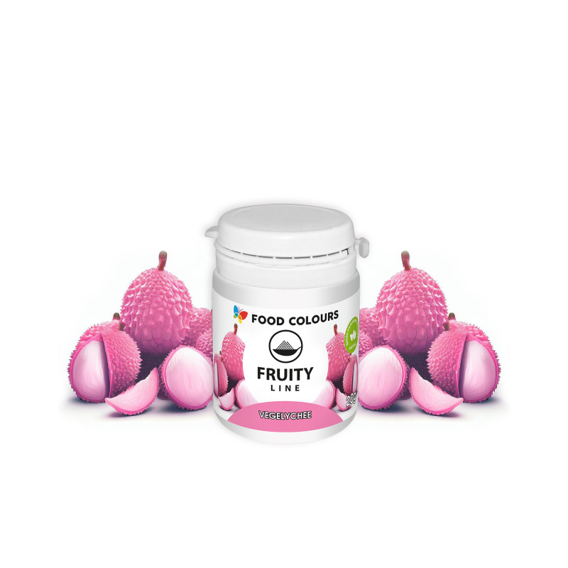 Natürlicher Farbstoff, fruchtig-litschi, 20 g
