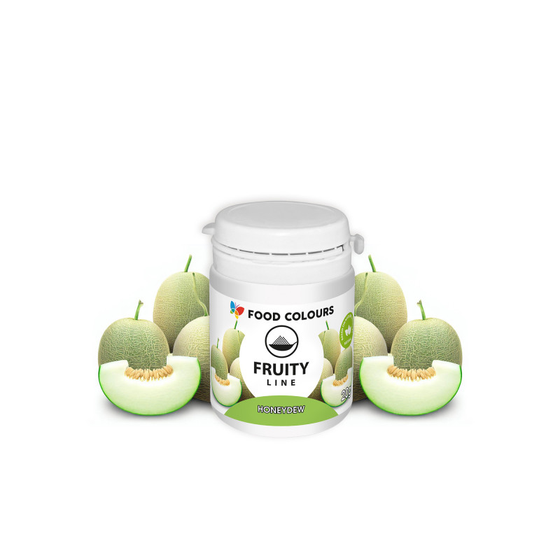 Naturalny barwnik spożywczy Fruity, melon, 20 g