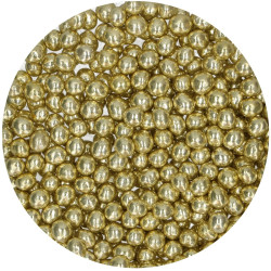 FC Schokoladenkugeln GOLD mittel 6 mm