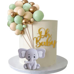 Topper BALL BALLONS Tortenaufleger