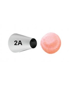LARGE No 2A Wilton decorating tip round 418-5564 LARGE No 2A Wilton decorating tip round 418-5564
