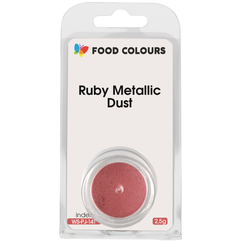 FC Metallic RUBY Pulverfarbstoff 2,5 g