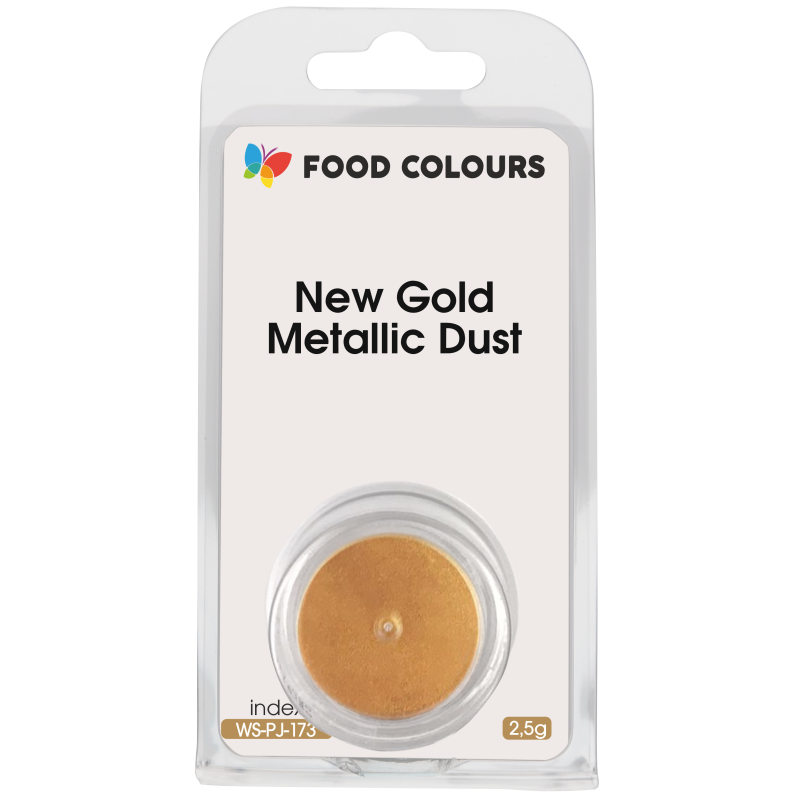 Práškové farbivo FC Metallic GOLD 2,5 g