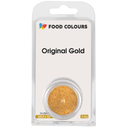 FC Metallic ORIGINAL GOLD práškové farbivo 2,5 g