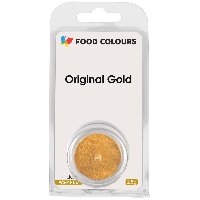 FC Metallic ORIGINAL GOLD práškové barvivo 2,5g