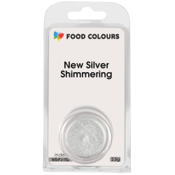 Barwnik pyłkowy FC Metallic SILVER Shimmering 2,5g
