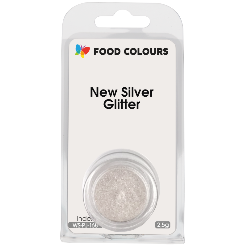 FC Metallic SILBER Glitzerpulver-Farbstoff 2,5 g