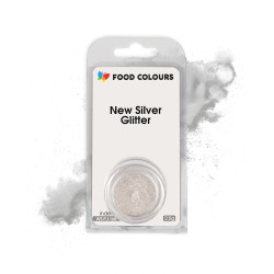 FC Metallic SILBER Glitzerpulver-Farbstoff 2,5 g
