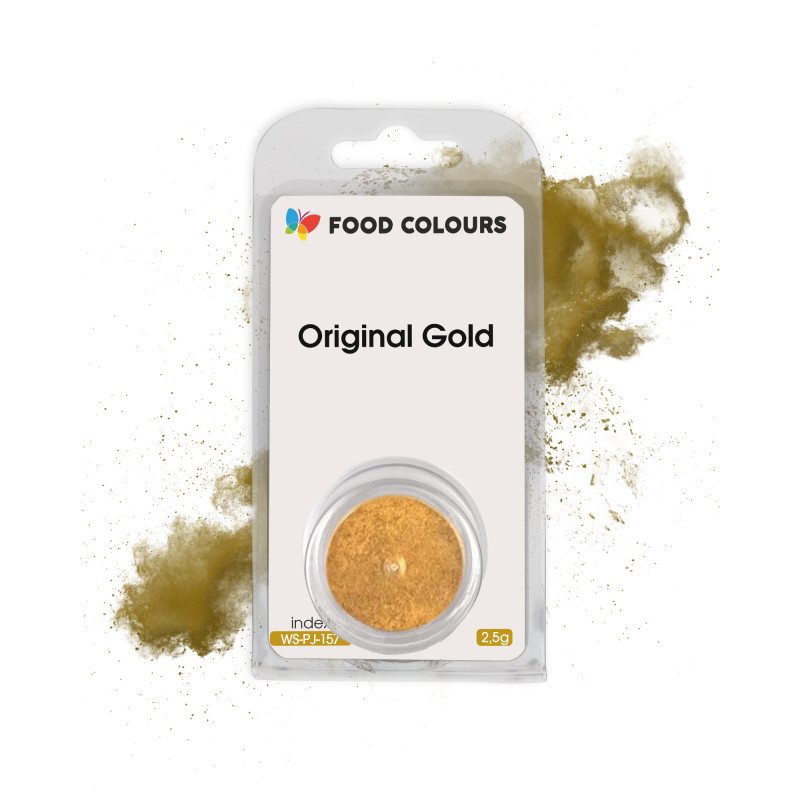FC Metallic ORIGINAL GOLD dust food colouring 2,5g
