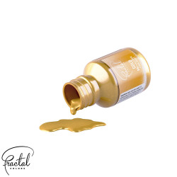 Fractal Metallic food paint 30g GOLD Gold