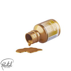 Fractal Metallic edible paint 30g ANTIQUE GOLD Antique gold