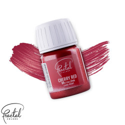 Fractal metalická potravinářská barva 30g CHERRY RED Cherry Red