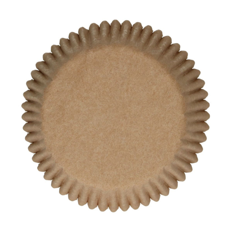 FC Cupcake betétek 48 db BARNA Natural Kraft