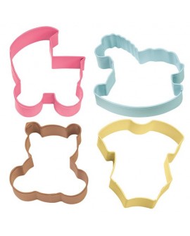 Wilton CHILDREN 4 Piece Mould Set