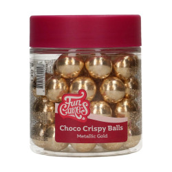 FC sprinkle GOLDEN PEARLS 130g crunchy balls 15mm
