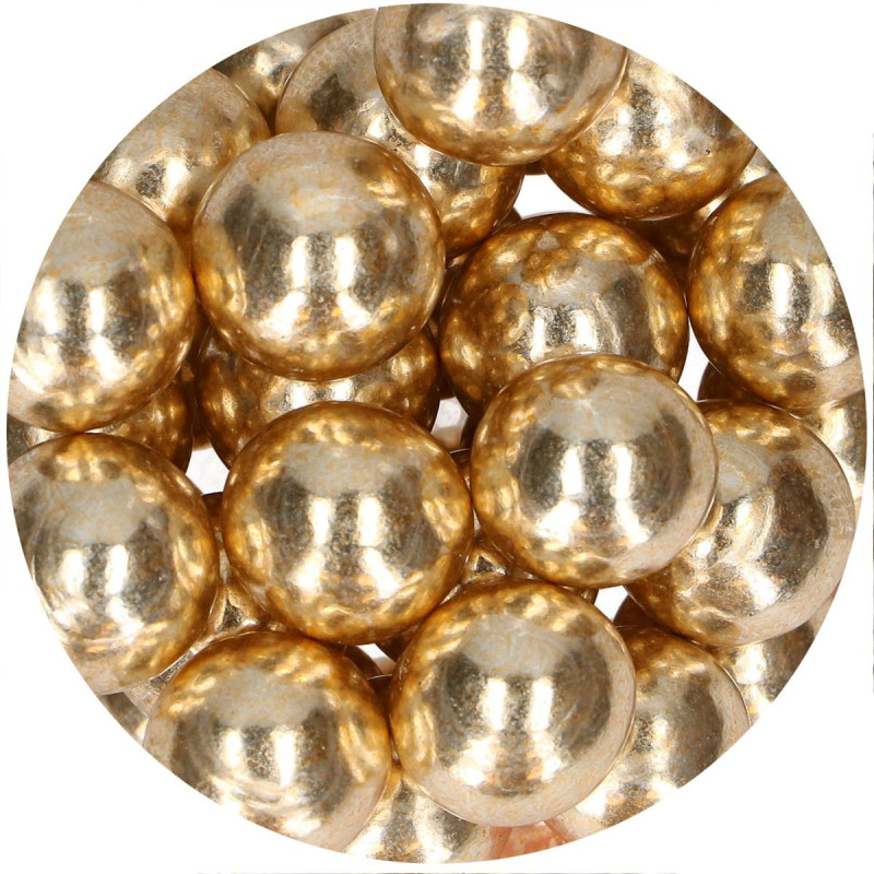 FC posyp GOLDEN PERLIČKY 130g křupavé kuličky 15mm