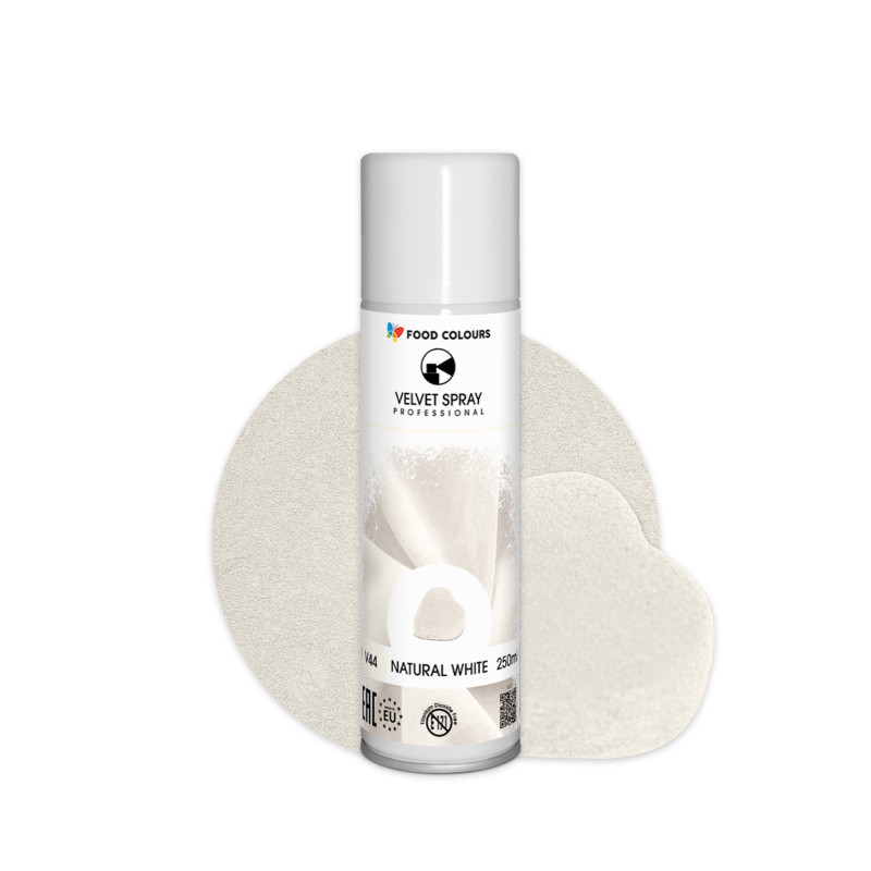 ZAMSZ w sprayu Food Colours BIAŁY 250 Natural White