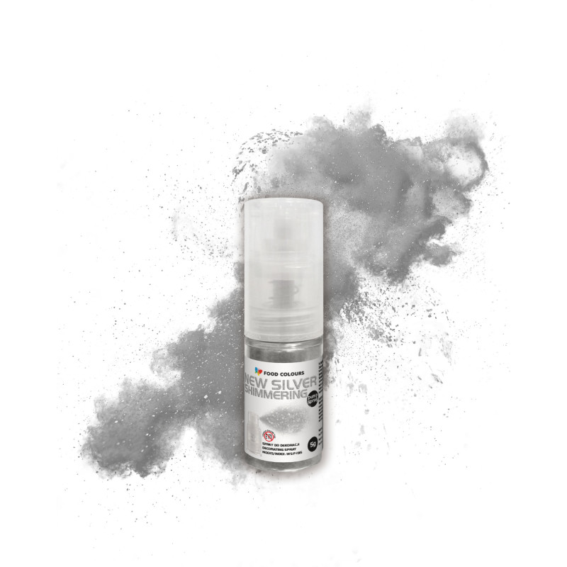 Barwnik pyłkowy FC Srebrny NEW Silver Pompka 5 g