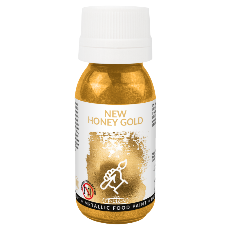 cukrářská pomůcka Food Colours Gold medové zlato 18 ml