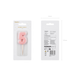 Świeczka cyferka 80 ZŁOTY KONTUR Świeczka cyferka 80 ZŁOTY KONTUR