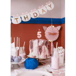 Świeczka cyferka 80 ZŁOTY KONTUR Świeczka cyferka 80 ZŁOTY KONTUR