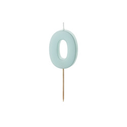 PD 0 svíčka, modrá, 5,5 cm