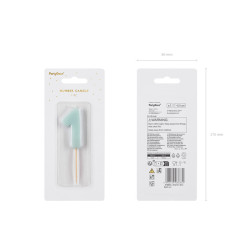 Świeczka cyferka 80 ZŁOTY KONTUR Świeczka cyferka 80 ZŁOTY KONTUR