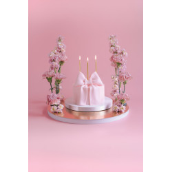 Świeczki PD Wysokie Złote 12 szt. Eleganckie 14 cm