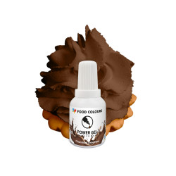 Power Gel dye 20g Chocolate CHOCOLATE BROWN