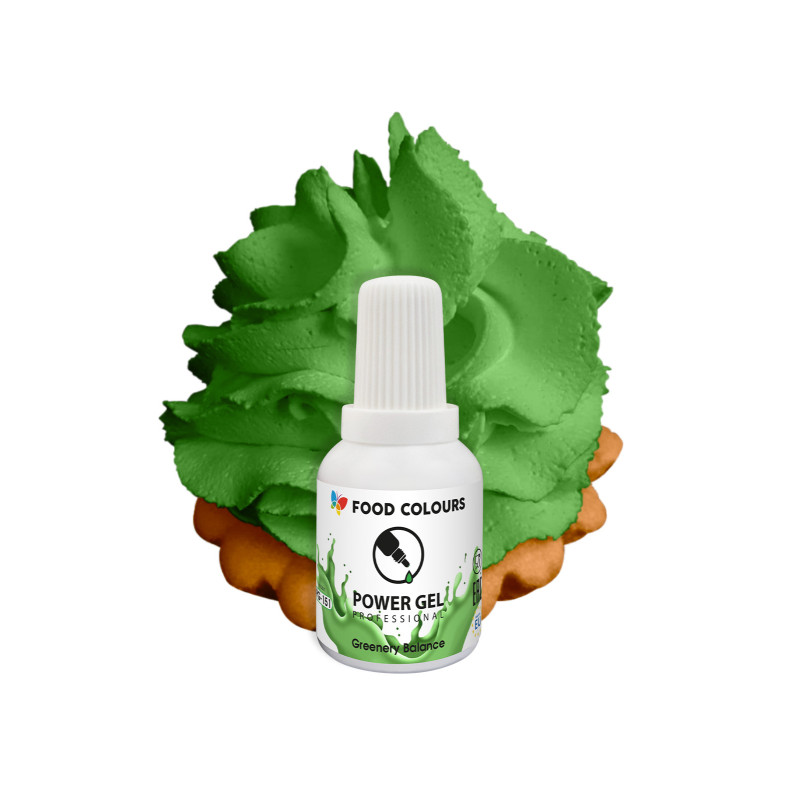Gélové farbivo Power Gel 20g Greenery GREEN