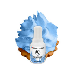 Power Gel Farbstoff 20g Hellblau