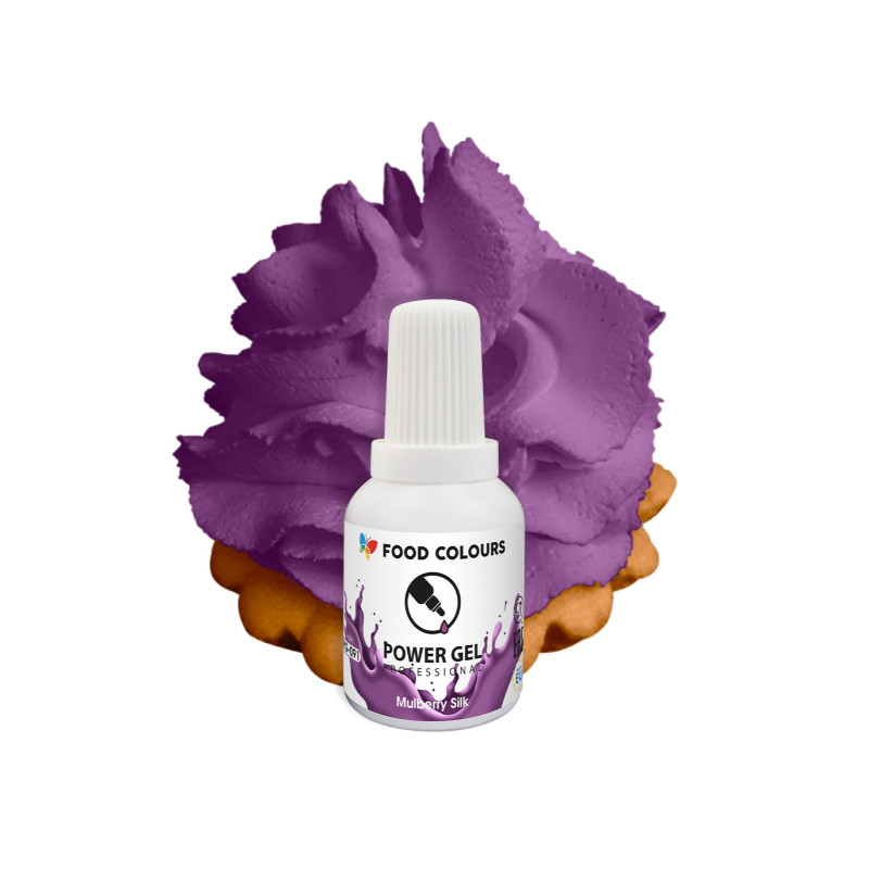 Фарба для тіла Power Gel FARBER 20 г, колір шовковиці та вересу