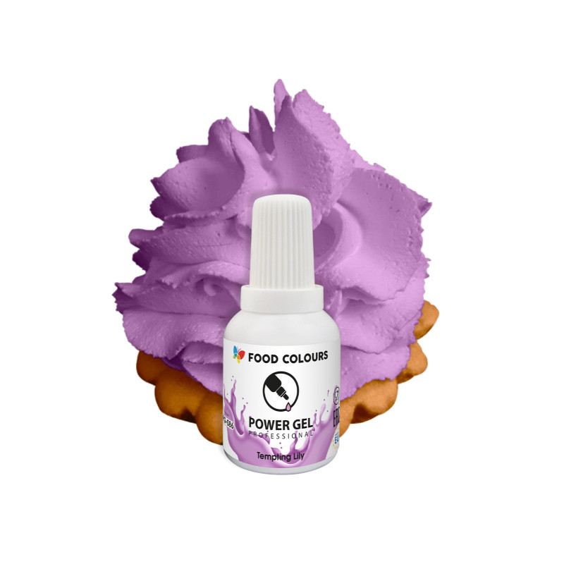 Power Gel barvivo 20g Temping Lily LILA