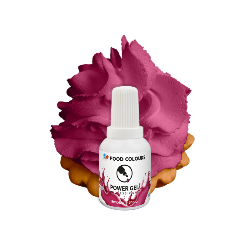 Power Gel dye 20g Raspberry RASPBERRY