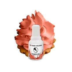 Power Gel Farbstoff 20g Scharlachrot Sonnenrot