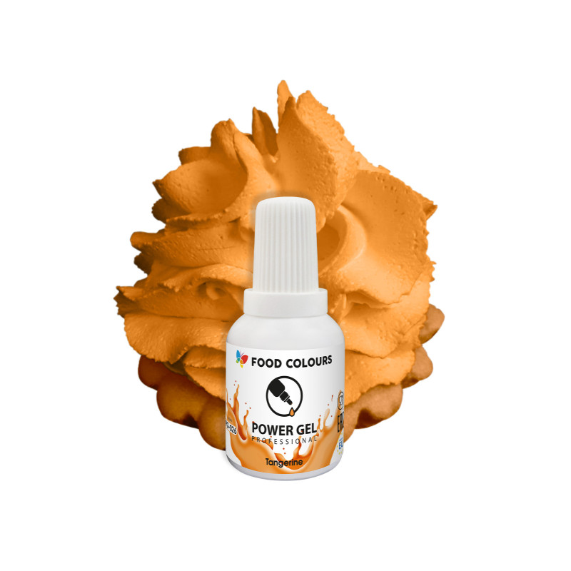 Power Gel barvivo 20g Tangerine ORANŽOVÉ