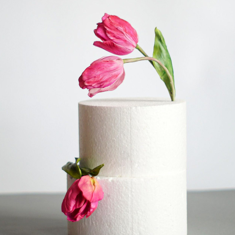 Cake dummy 10 cm HIGH 10 cm DIMENSION Styrofoam cake dummy