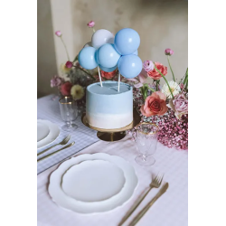 Balonowy topper Niebieski 8 szt Balony