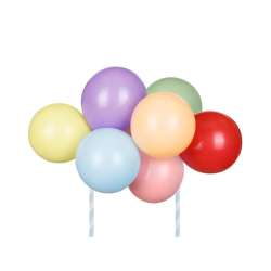 Topper BALL BALLONS Tortenaufleger
