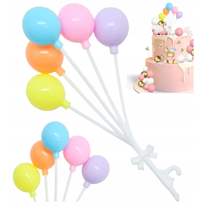 Topper BALL BALLONS Tortenaufleger