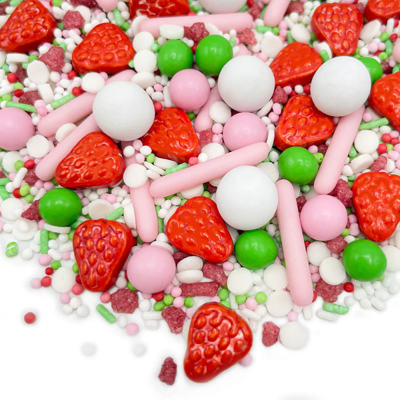 Posypka Happy Strawberry Fields 90g truskawki