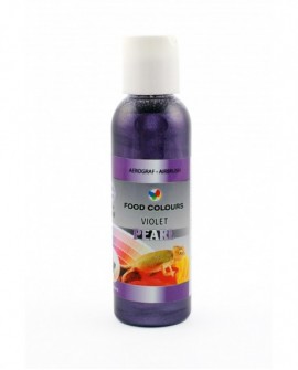 Barwnik PERŁOWY do aerografu FIOLETOWY 135 ml Food Colours